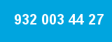 932 003 44 27 932 003 44 27